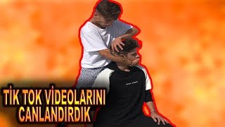 TİKTOK VİDEOLARIMI CANLANDIRIYORUM  İKİZLERİN KAFASI KIRDIM [upl. by Venditti113]