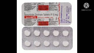 Isordil 5 mg tablet uses composition how to use [upl. by Haek]