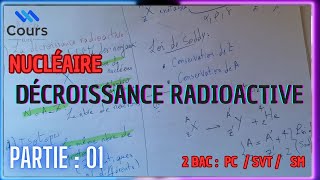 2 BAC  ☢️ Nucléaire décroissance radioactive ☢️ [upl. by Denice151]