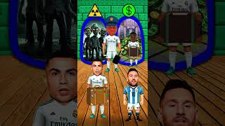 Zombies o Dinero Ronaldo vs Messi vs Vinicius vs Mbappé [upl. by Carnay220]