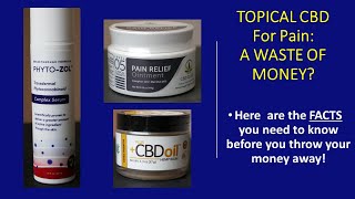 Topical CBD for Pain Does it Even Work [upl. by Akyssej]