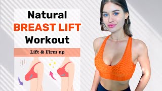 BREAST LIFT Workout 🔥 Get Tighten amp Firm Breast Naturally at Home  Resistance Band Workout [upl. by Algernon]