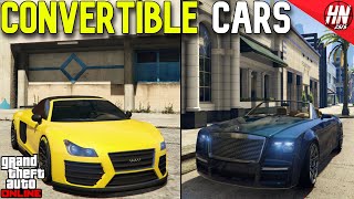 Top 10 Convertible Cars In GTA Online [upl. by Thurlow]