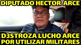 DIPUTADO ARCE CUESTIONA LUCHO ARCE POR QUERER QUEDARSE CON LAS SIGLAS DEL MASIPSP [upl. by Oilegor]