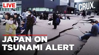 21 Earthquakes in Just 90 Minutes  Thousands Evacuate As Four feet Tsunami Waves Hit Japan [upl. by Eityak417]