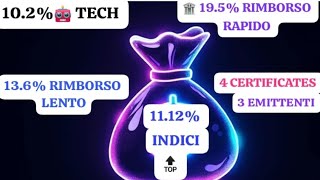 🏆MIGLIOR CERTIFICATO SU INDICI 2024🌟1112  ALTRI 3 💰dividendi finanza soldi money certificati [upl. by Acemahs869]