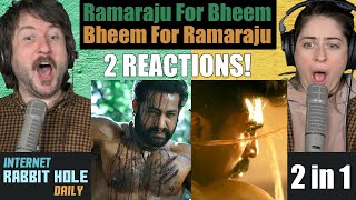 Ramaraju for Bheem  Bheem for Ramaraju  RRR  2 REACTIONS  irh daily REACTION [upl. by Curtis]