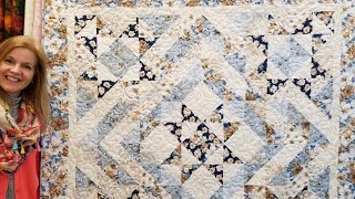 Donnas FREE pattern  Five Star Quilt [upl. by Anum]