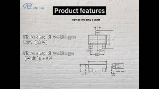 CJ3407VB is a SOT23 package PChannel field effect MOS tube [upl. by Eremihc]