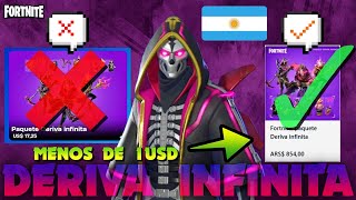 PAQUETE DERIVA INFINITA MUY BARATO 💀😈✔  Tienda Fornite  Gonzaca [upl. by Sandberg226]