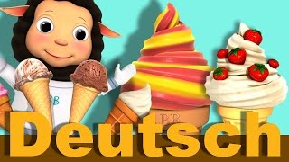 Eiscreme Lied  Kinderlieder  LittleBabyBum [upl. by Ahsaret]