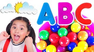 ABC Song and Learn english Alphabet for Children with Mina  Mina ToysReview [upl. by Dan505]