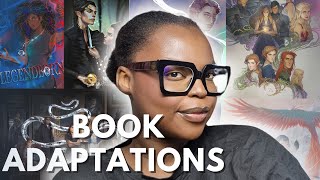 a deep dive into book to TVfilm adaptations  8 fantasy books currently being adapted [upl. by Angela]