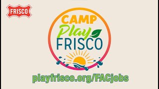 Frisco Athletic Center  Camp Play Frisco Counselor Jobs [upl. by Signe]