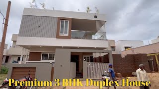 3 BHK Premium Duplex House for sale in Manoj Estate Goppanakoppa Hubballi [upl. by Duomham]