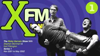 XFM The Ricky Gervais Show Series 1 Episode 4  His enormous jolly green knob [upl. by Aikrehs142]