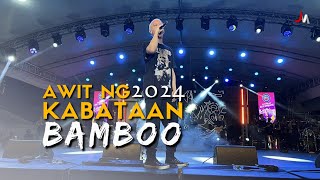 Awit ng Kabataan  BAMBOO Live at Bayambang 2024 [upl. by Lrak734]