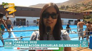 FINALIZACIÓN ESCUELAS DE VERANO CABILDO 2020 [upl. by Wernick672]