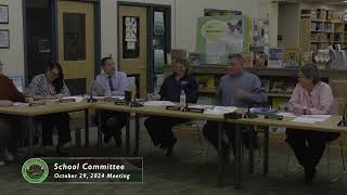 Abington School Commitee October 29 2024 [upl. by Kinnie263]