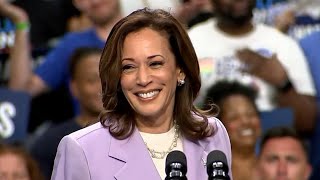 FULL SPEECH Kamala Harris holds rally in Las Vegas August 11 2024 [upl. by Chilcote869]