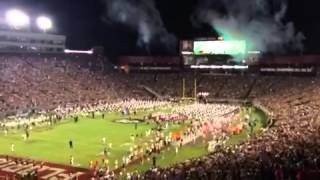 FSU War Chant vs Clemson 2014 [upl. by Dempstor]