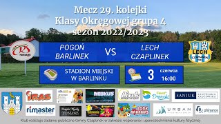 PogoÅ„ Barlinek  Lech Czaplinek 22  03062023 skrÃ³t [upl. by Sayres]