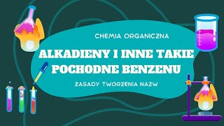 nazwy alkenów z kilkoma wiązaniami podwójnymi  alkadieny  benzen z chlorami  nazwy [upl. by Laryssa241]