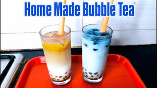 How to making Boba tea  Home Made Bubble tea [upl. by Ariayek]