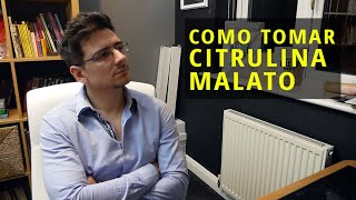 Como tomar Citrulina Malato Posso combinar com outros suplementos [upl. by Akirea]