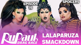 Season 16 UPDATED LaLaPaRuZa Spoilers EP 15  RuPauls Drag Race PAIRS LS SONGS amp WINNER [upl. by Brogle]