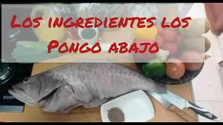 Abadejo al horno con sus verduras y salsa de mariscos [upl. by Annas]