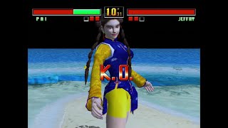 548 Virtua Fighter 3tb \\ Dreamcast \\ Pai Chan 1cc  Dural playthrough [upl. by Assiar]