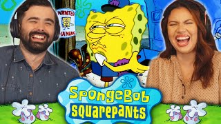 We Watched SPONGEBOB EPISODE 7 AND 8 For The FIRST TIME HALL MONITOR REACTION [upl. by Nirrat]