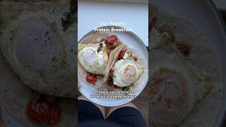 PROTEIN BREAKFAST TACOS 😋🌮 healthyrecipes breakfast [upl. by Ross703]