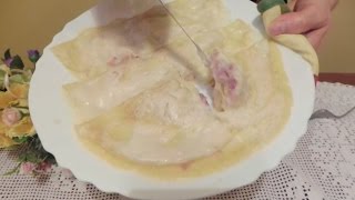 Crepes prosciutto e mozzarella in 5 minuti ham and mozzarella crepes in 5 minutes [upl. by Raviv151]