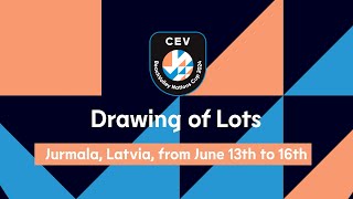 CEV BeachVolley Nations Cup Final 2024 I Drawing of Lots [upl. by Meta849]