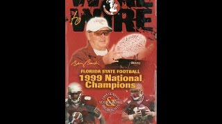 1999 FSU Wire to Wire National Championship Season [upl. by Nnywg368]