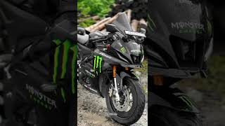 R15 V4 monster colour ☠️ WhatsApp status ✨ Yamaha R15 V4 modified 💥 shorts r15 shortvideo r15v4 [upl. by Einitsed]