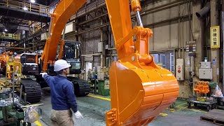 Hitachi Mining Excavators Factory Tour [upl. by Namas]