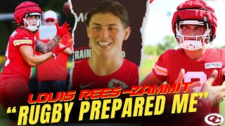 Louis ReesZammit Speaks On Chiefs Training Camp Experience So Far │ LRZ Highlights [upl. by Jelene799]