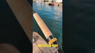 NEW Custom Fishing Rods With Cork Handle  Marlin Fishing [upl. by Nirmak]