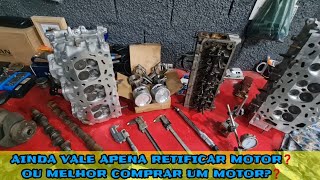 RETIFICAR MOTORFAZER MOTOR OU COMPRAR UM MOTOR ❓️❓️❓️ [upl. by Odranreb]