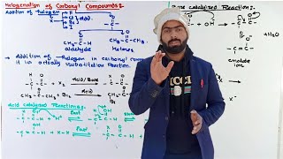 Halogenation of carbonyl compound  chemistry of enolate ion and enol [upl. by Aihsyn]