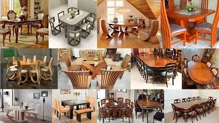 Top50Wooden Dining Table Design Ideas 2023  Modern Dining Table Design Ideas  Dinner Table Design [upl. by Iohk]