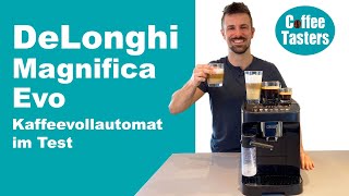 DeLonghi Magnifica Evo Test neues Milchsystem ⭐ Getränke live zubereitet  KakaoTrick [upl. by Cramer]