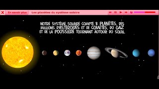 CDP  Savoir   Les planètes du système solaire [upl. by Elacsap]