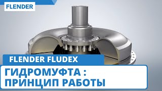 Гидромуфта FLENDER FLUDEX Принцип работы [upl. by Esiole]