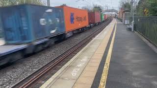 66312 working 4L68 Birch Coppice Gbrf to London Gateway Gbrf Gbrf Class66 Freighttrain tones [upl. by Madriene]