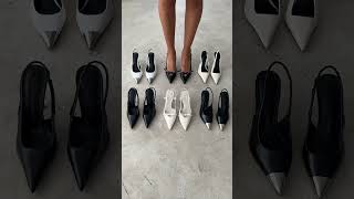 which one to choose Black or white billinishoes heels [upl. by Anig]