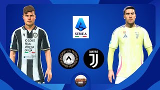 Udinese X Juventus  Serie A  4K  PS5™ [upl. by Hekker]